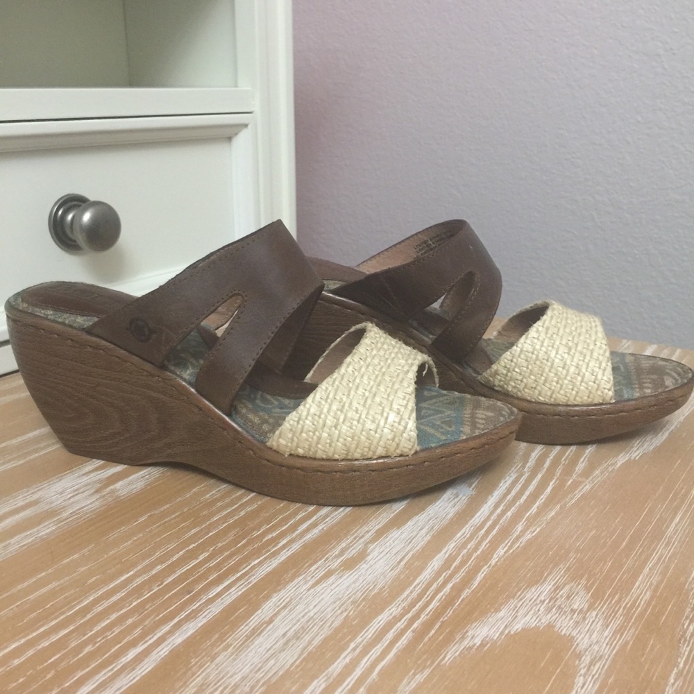 Born wedge sandals
